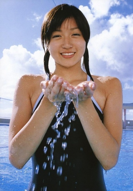 松山まみ スクール水着