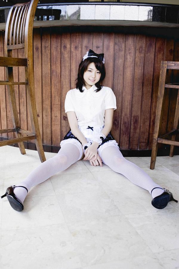 中村静香 メイドコスプレ グラビア