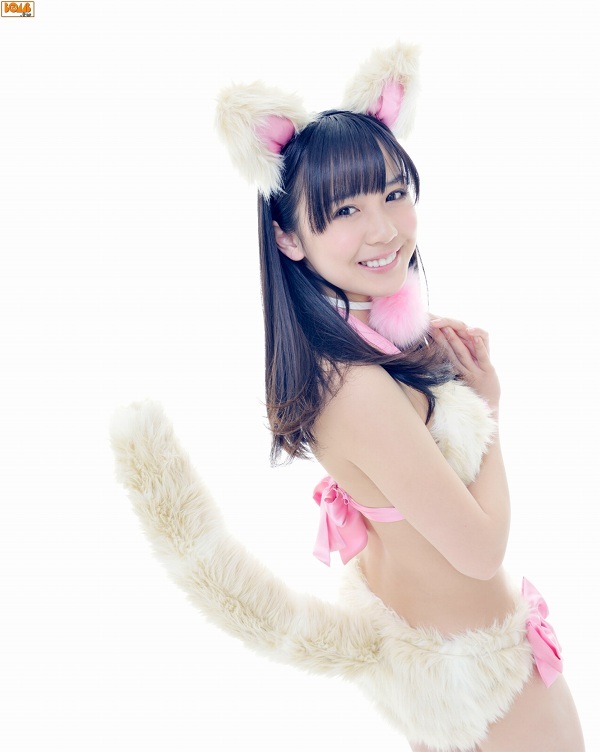 奥仲麻琴 猫耳コスプレ グラビア